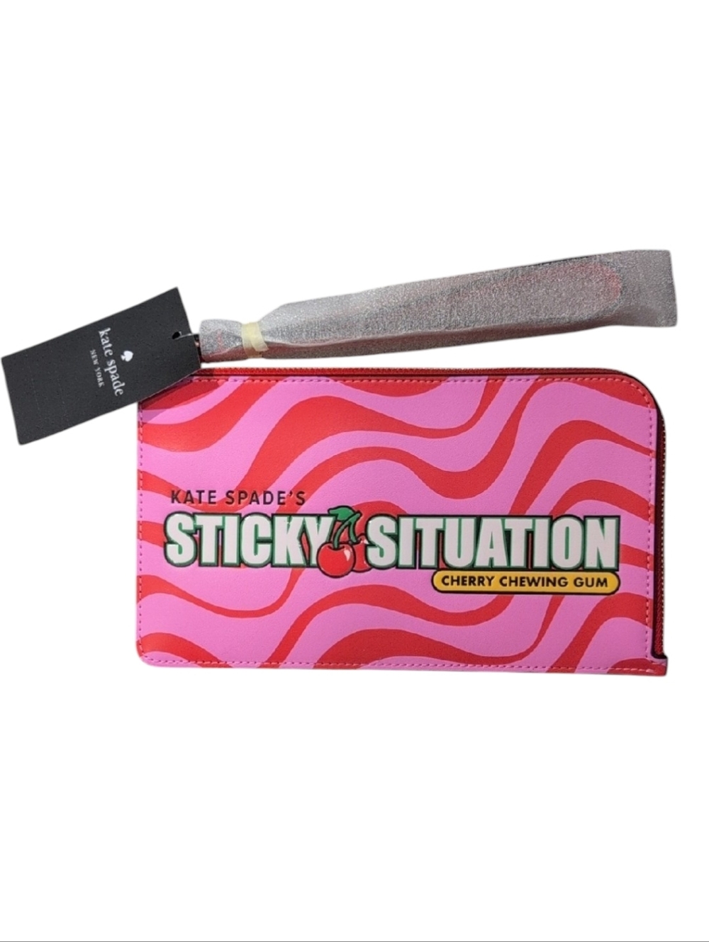 Kate Spade Treat Yourself Sticky Situation Med L Zip Wristlet
